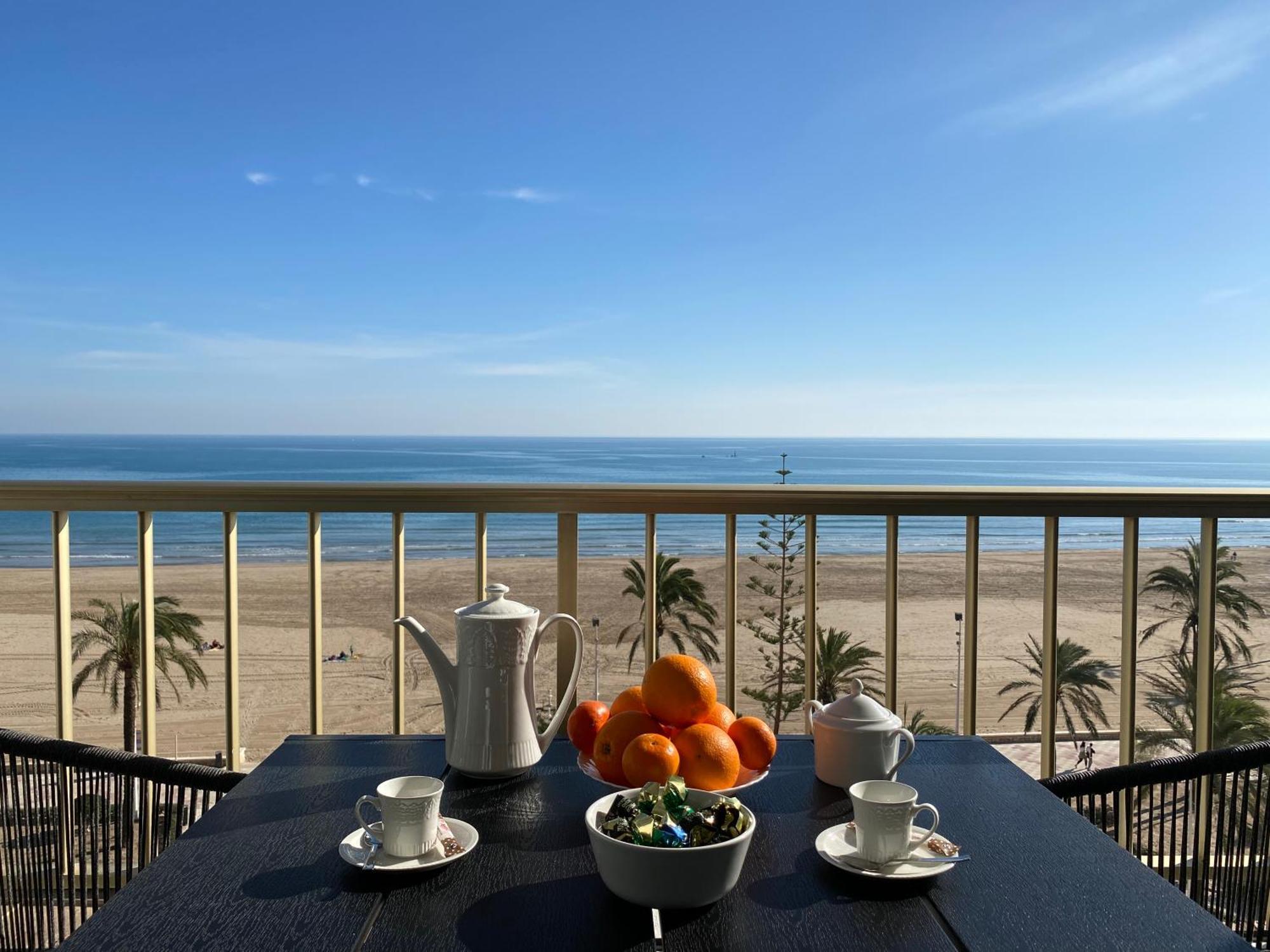 Apartamento 1a línea con PISCINA Nuevo Cullera Exterior foto